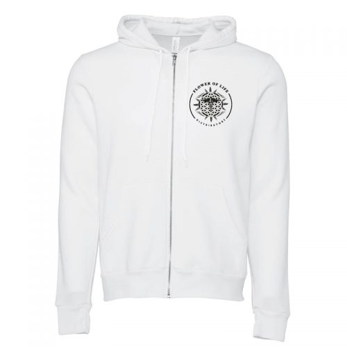 Flower Of Life Hoodie (White)