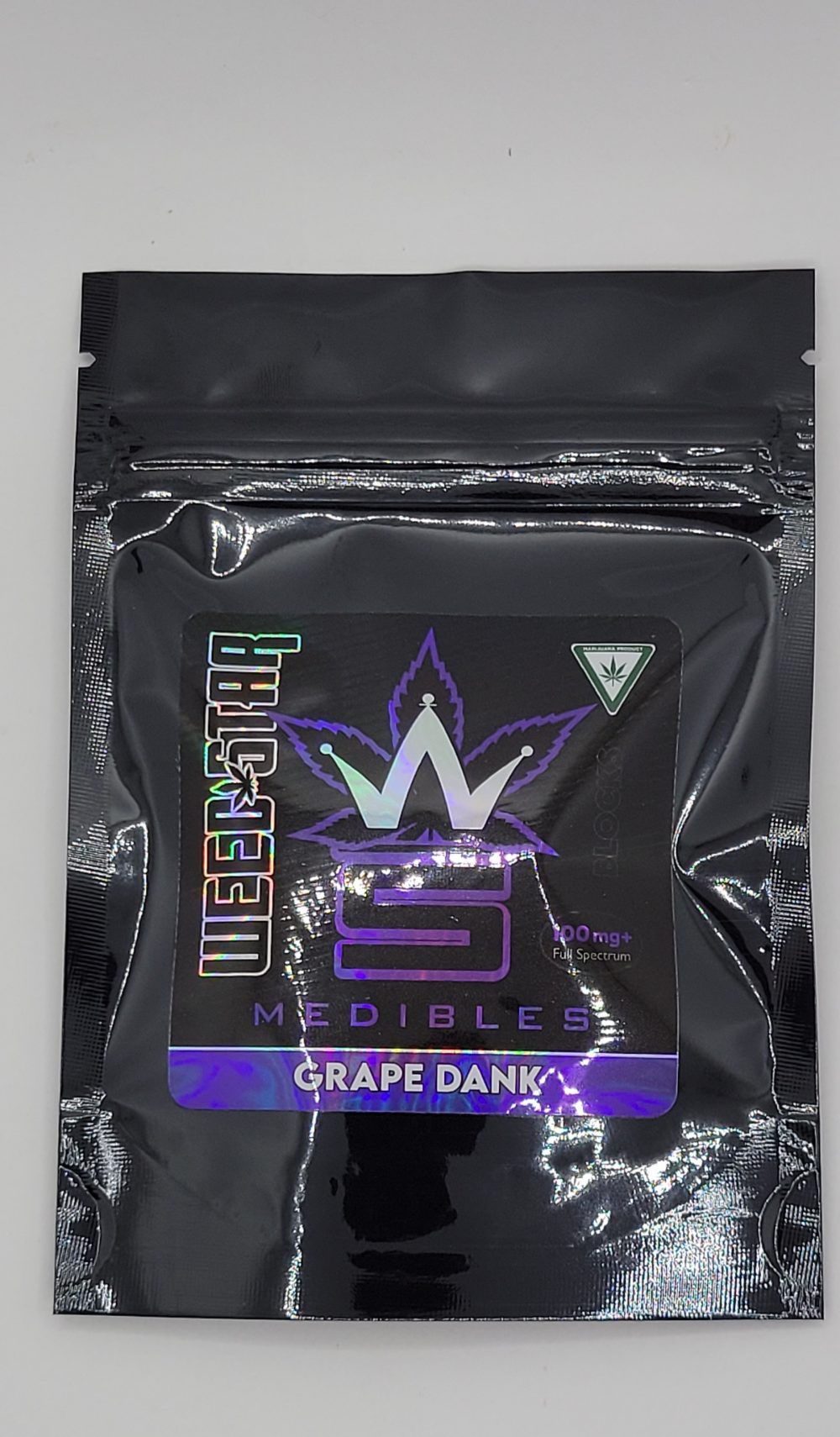 150mg Grape Dank Gummy Block (Weed Star)