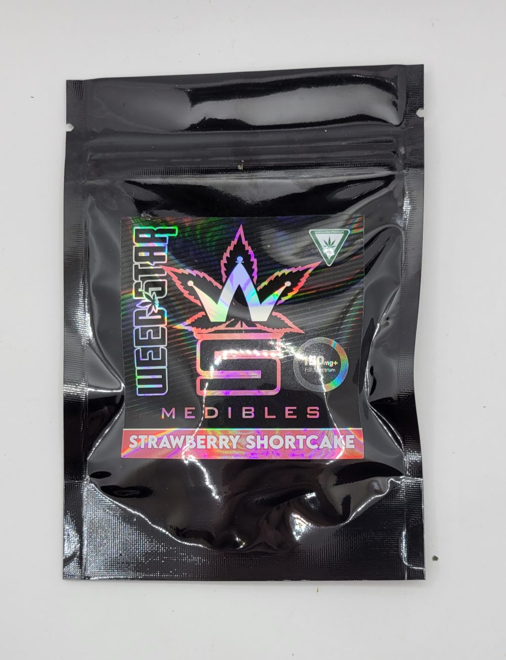 150mg Strawberry Shortcake Gummy Block (Weed Star)