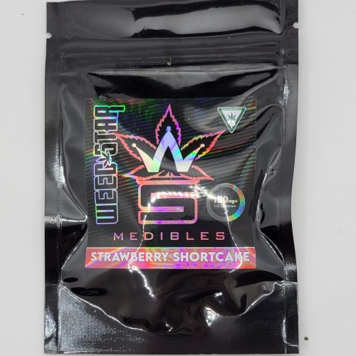 150mg Strawberry Shortcake Gummy Block (Weed Star)
